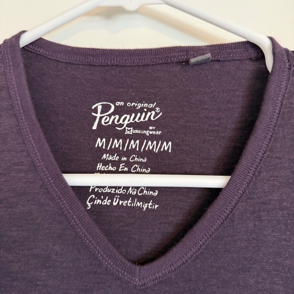 Original Penguin Vneck Tee Shirt - Picture 2 of 3